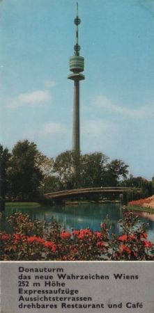 Wien - Österreich - Donauturm Wien - Österreich - Donauturm
