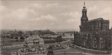 Dresden - Theaterplatz Dresden - Theaterplatz