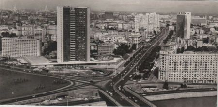 Moskau - Russland - Kreuzung Moskau - Russland - Kreuzung