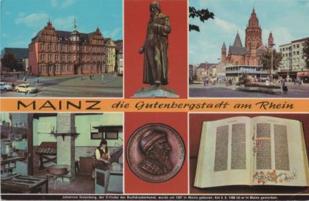 Mainz - Gutenbergstadt Mainz - Gutenbergstadt