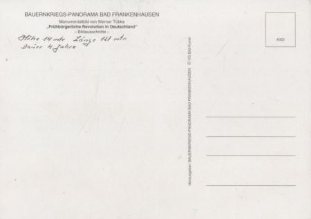 Bad Frankenhausen - Monumentalbild - Revolution Bad Frankenhausen - Monumentalbild - Revolution