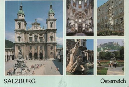 Salzburg - Österreich - Dom und Mirabellgarten Salzburg - Österreich - Dom und Mirabellgarten