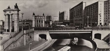 Moskau - Russland - Brodinski Brücke Moskau - Russland - Brodinski Brücke