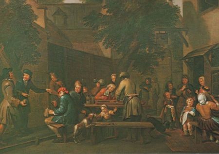 Jan Joseph Horemans Im Wirtshausgarten Jan Joseph Horemans Im Wirtshausgarten