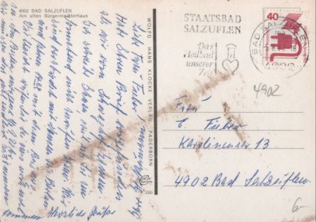 Bad Salzuflen - Am alten Bürgermeisterhaus