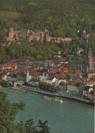 Heidelberg (Neckar) - vom Philosophenweg Heidelberg (Neckar) - vom Philosophenweg