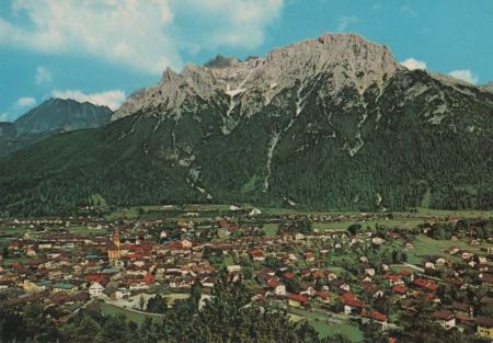 Mittenwald - gegen Karwendel Mittenwald - gegen Karwendel