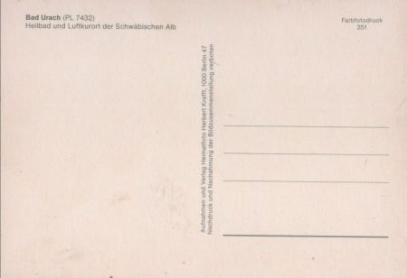 Bad Urach - 10 Bilder Bad Urach - 10 Bilder