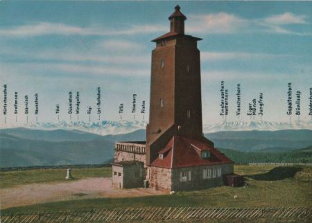 Feldberg / Schwarzwald - Feldbergturm Feldberg / Schwarzwald - Feldbergturm