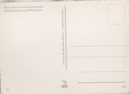 Maria Gern (OT von Berchtesgaden) - mit Funtenseetauern