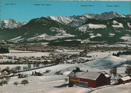 Sonthofen - mit Rotspitze Sonthofen - mit Rotspitze