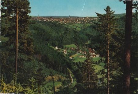 Freudenstadt - Blick vom Friedrichstal Freudenstadt - Blick vom Friedrichstal
