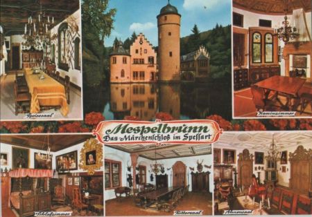 Mespelbrunn - Schloss - 6 Bilder Mespelbrunn - Schloss - 6 Bilder