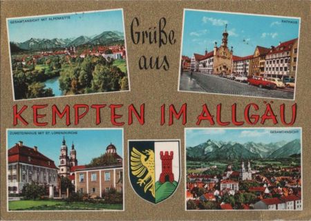 Kempten (Allgäu) - 4 Bilder Kempten (Allgäu) - 4 Bilder