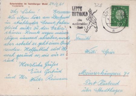 Teutoburger Wald - Externsteine