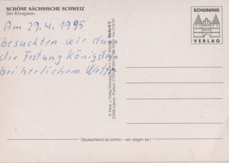 Königstein / Sächsische Schweiz - 4 Bilder Königstein / Sächsische Schweiz - 4 Bilder