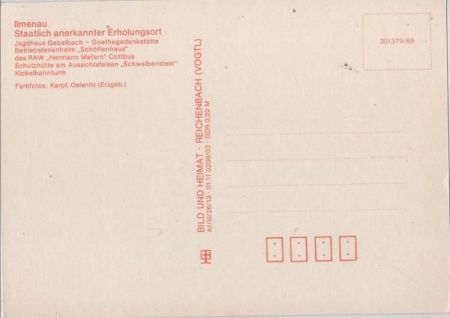 Ilmenau - Ausflugsziele Ilmenau - Ausflugsziele
