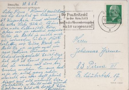 Zittau - Glockenspiel und Blumenuhr