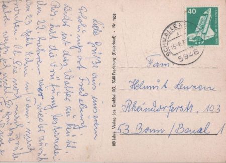 Fredeburg, Sauerland (OT von Schmallenberg) - 4 Bilder