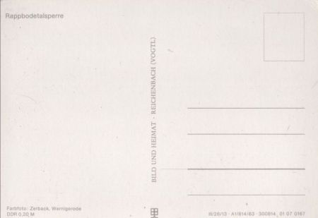 Rappbodetalsperre - Sperrmauer
