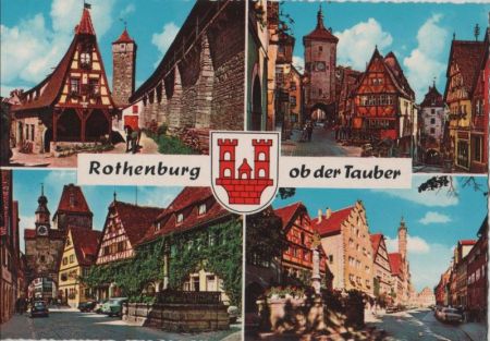 Rothenburg ob der Tauber - 4 Bilder Rothenburg ob der Tauber - 4 Bilder