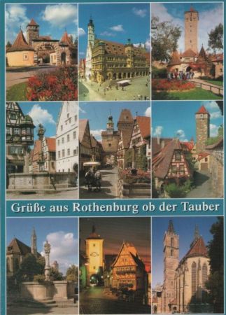 Rothenburg ob der Tauber - 9 Bilder Rothenburg ob der Tauber - 9 Bilder