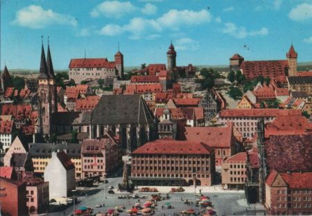 Nürnberg - Blick über die Altstadt Nürnberg - Blick über die Altstadt