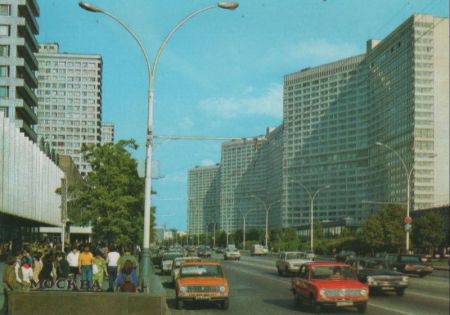 Moskau - Russland - Kalinin Avenue Moskau - Russland - Kalinin Avenue