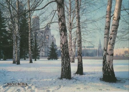Moskau - Russland - Park im Winter Moskau - Russland - Park im Winter