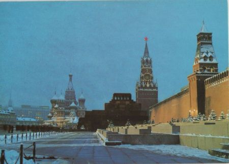 Moskau - Russland - Roter Platz im Winter Moskau - Russland - Roter Platz im Winter