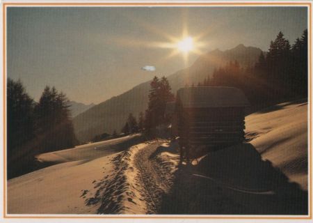 Berge Wintergrüße Berge Wintergrüße