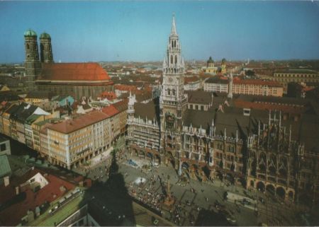 München - Dom und Neues Rathaus München - Dom und Neues Rathaus