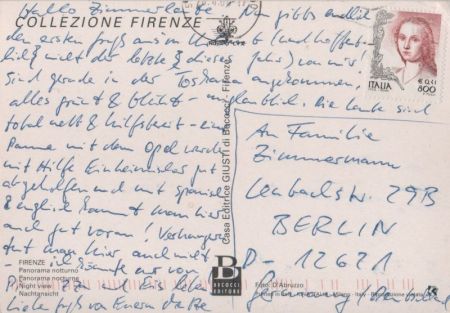 Florenz - Firenze - Italien - Nachtansicht