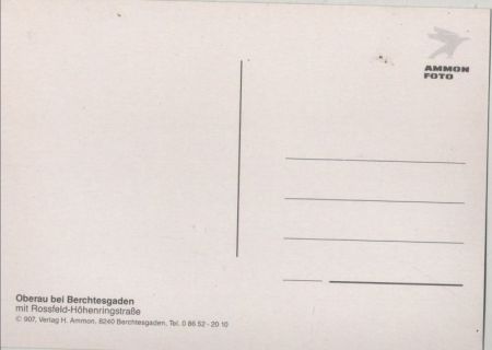 Oberau - mit Rossfeld-Höhenringstraße Oberau - mit Rossfeld-Höhenringstraße