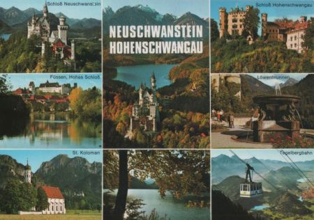 Neuschwanstein (OT von Schwangau) - Hohenschwangau Neuschwanstein (OT von Schwangau) - Hohenschwangau