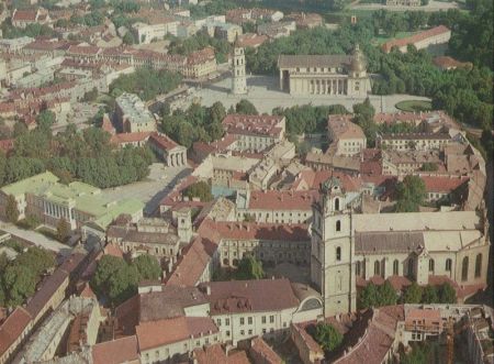 Vilnius - Litauen - von oben Vilnius - Litauen - von oben