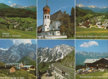Oberau, Loisach - mit Rossbach-Höhenringstraße Oberau, Loisach - mit Rossbach-Höhenringstraße
