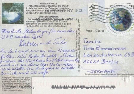 Niagarafälle - USA - aus der Luft Niagarafälle - USA - aus der Luft