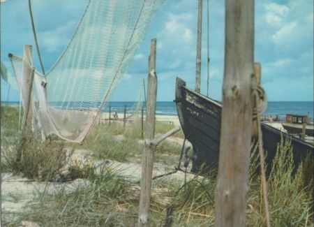 Am Strand Fischernetz Am Strand Fischernetz