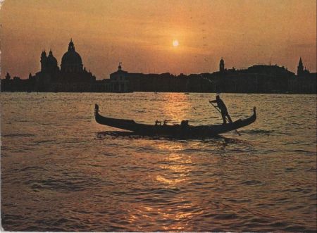 Venedig - Italien - Sonnenuntergang Venedig - Italien - Sonnenuntergang