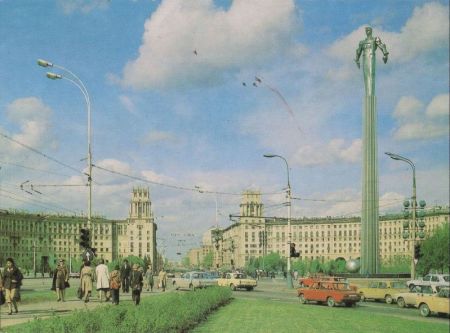 Moskau - Russland - Straßenbild Moskau - Russland - Straßenbild