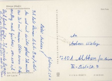 Güstrow - Ernst-Barlach-Gedenkstätte Güstrow - Ernst-Barlach-Gedenkstätte