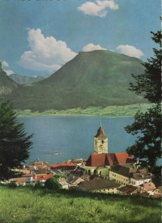 St. Wolfgang - Österreich - mit Kirche St. Wolfgang - Österreich - mit Kirche
