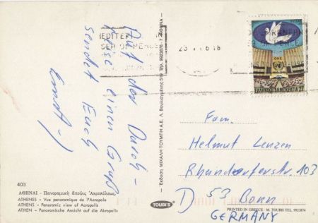 Athen - Griechenland - Panoramablick