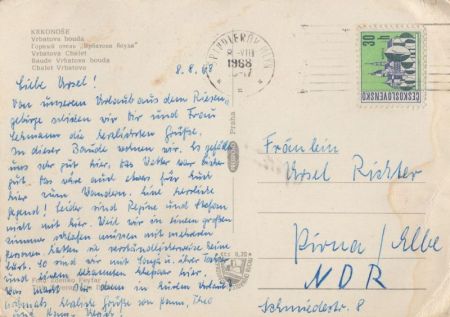 Krkonoše - Tschechien - Vrbatova-Baude