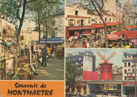 Paris - Frankreich - Montmatre Paris - Frankreich - Montmatre