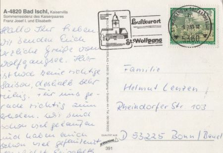 Bad Ischl - Österreich - 4 Bilder