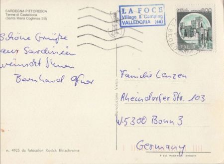 Sardinien - Italien - Terme di Casteldoria