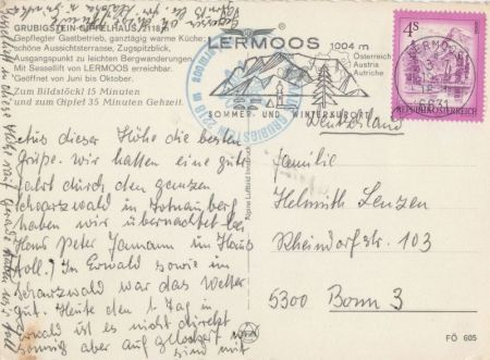 Lermoos - Österreich - Grubigstein Gipfelhaus