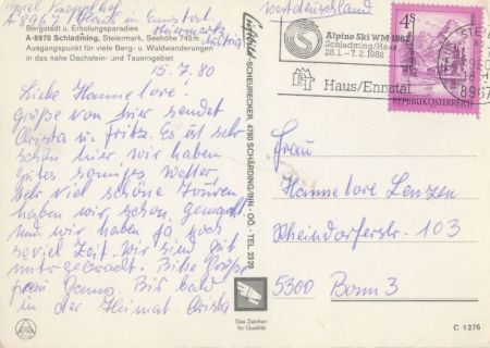 Schladming - Österreich - Ansicht Schladming - Österreich - Ansicht
